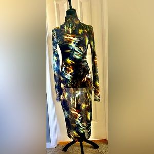 STEVE MADDEN
Women's Printed Turtleneck Bodycon Dress